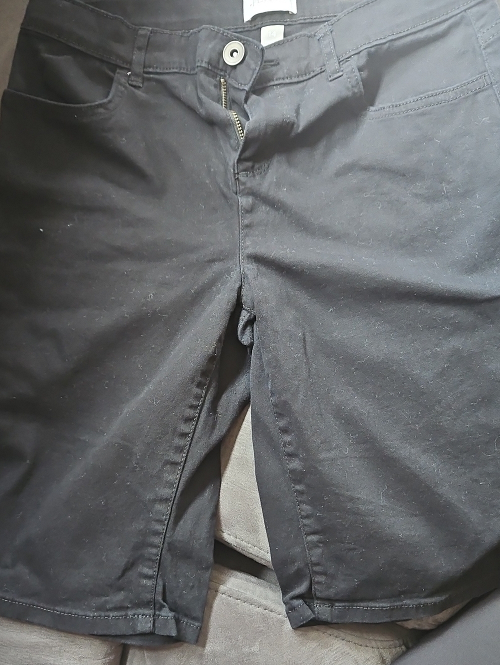Kids Black Casual Pants
